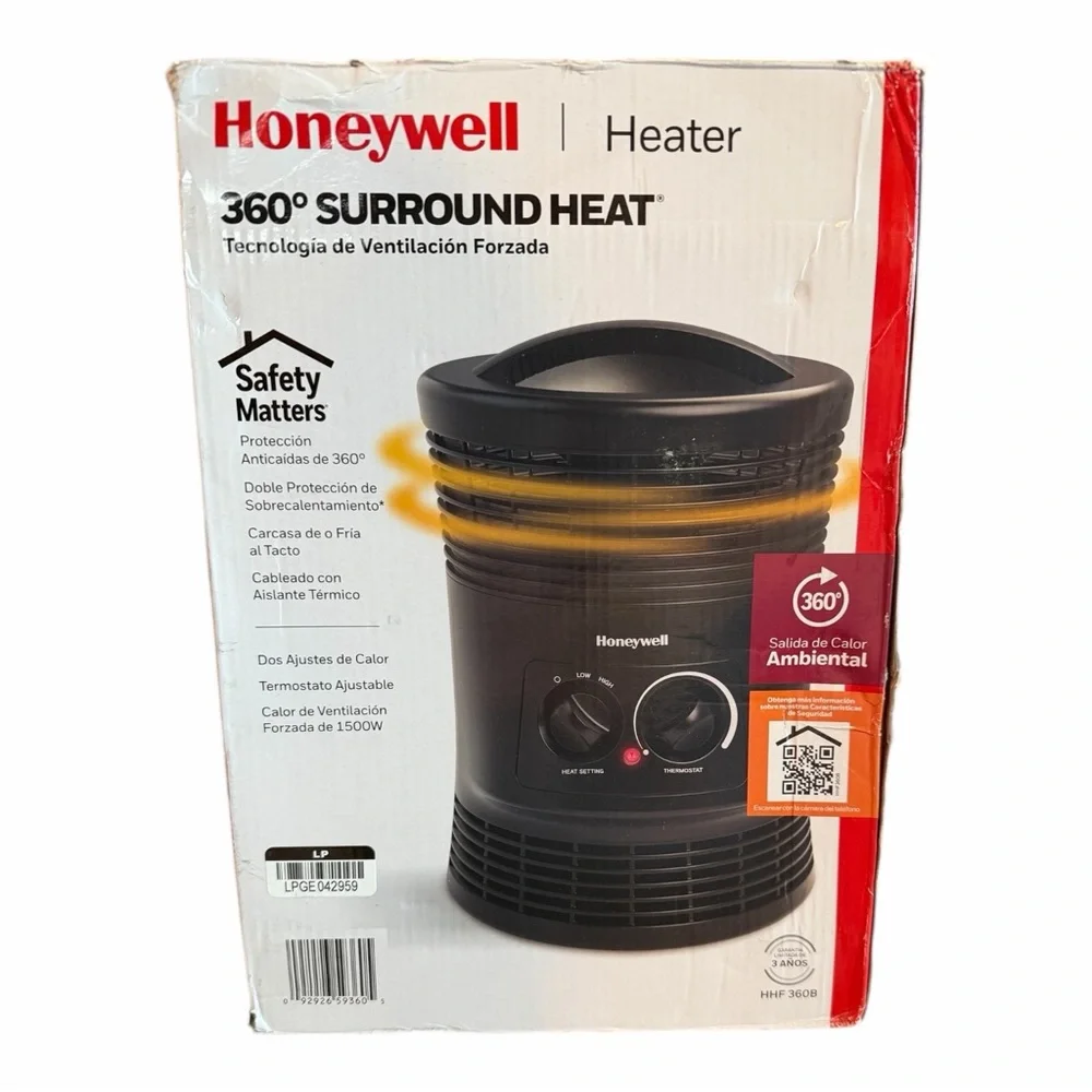 Black Heater with 360° Surround Heat - Picture 1 of 4